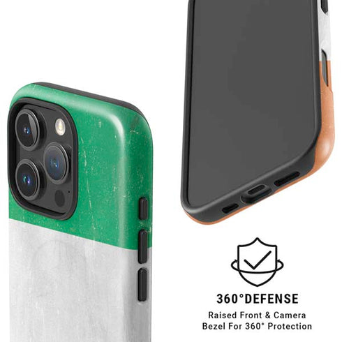 Ireland Flag Distressed iPhone 16 Pro Max Magsafe Impact Case